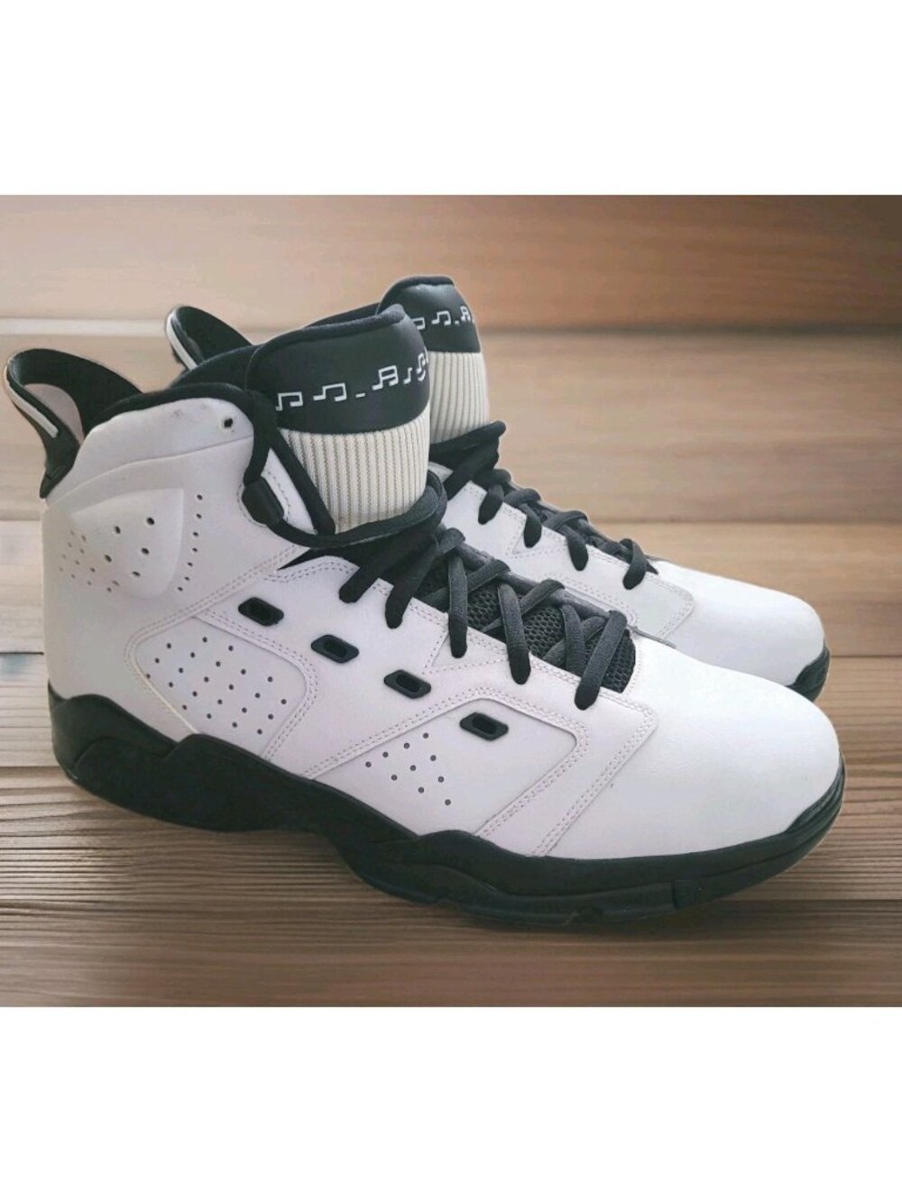 Nike Air Jordan 6-17-23 Motorsports Mens Size 14 White Black DC7330-100 Sneaker